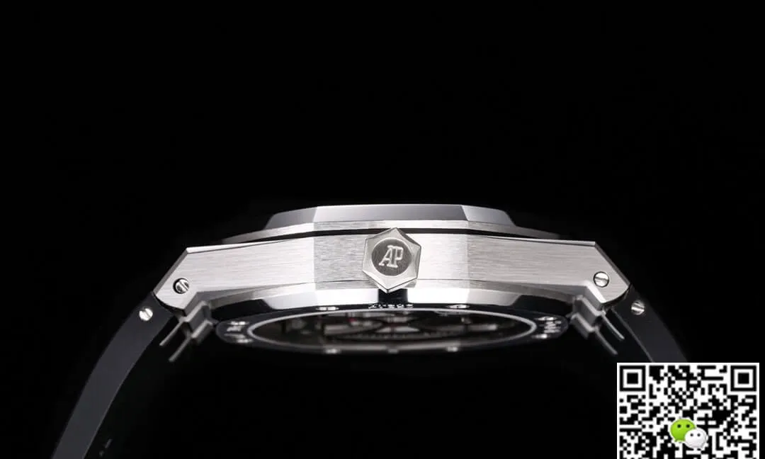 Audemars Piguet Royal Oak Tourbillon 26530PT.OO.1220PT.01 R8 Factory 1:1 Best Edition Replica Watch Black Strap